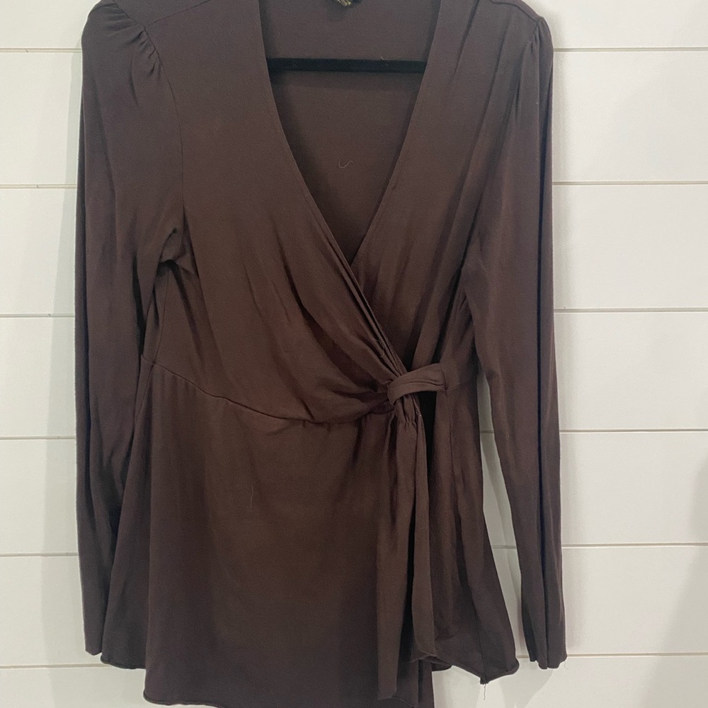 Grace Chocolate Brown Top